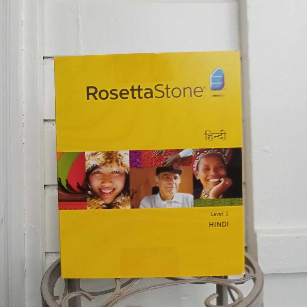 Rosetta Stone Hindi Level 1 Language Learning Software CD Set